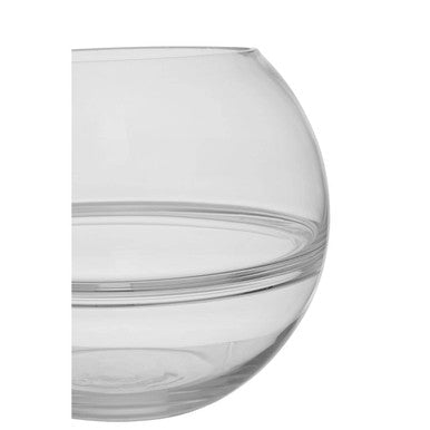 Optik Clear Glass Round Vase - Bargainia.com - 5018705465746