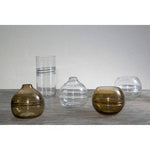 Optik Clear Glass Round Vase - Bargainia.com - 5018705465746