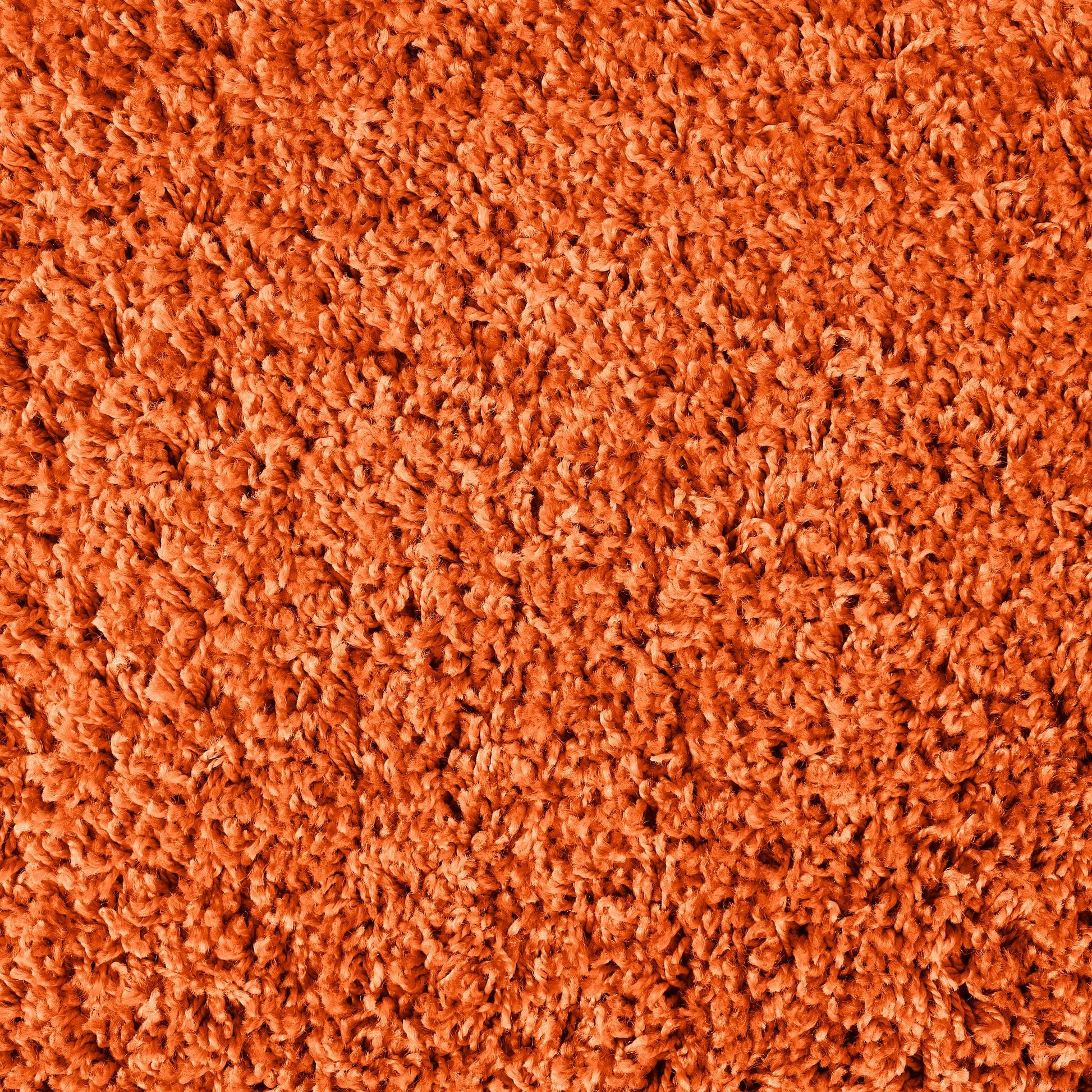 Orange Thick Shaggy Rug - California Rugs Rug Masters