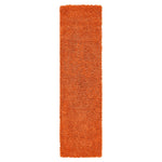 Orange Thick Shaggy Rug - California - Bargainia.com - 