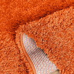 Orange Thick Shaggy Rug - California - Bargainia.com - 