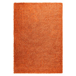 Orange Thick Shaggy Rug - California - Bargainia.com - 