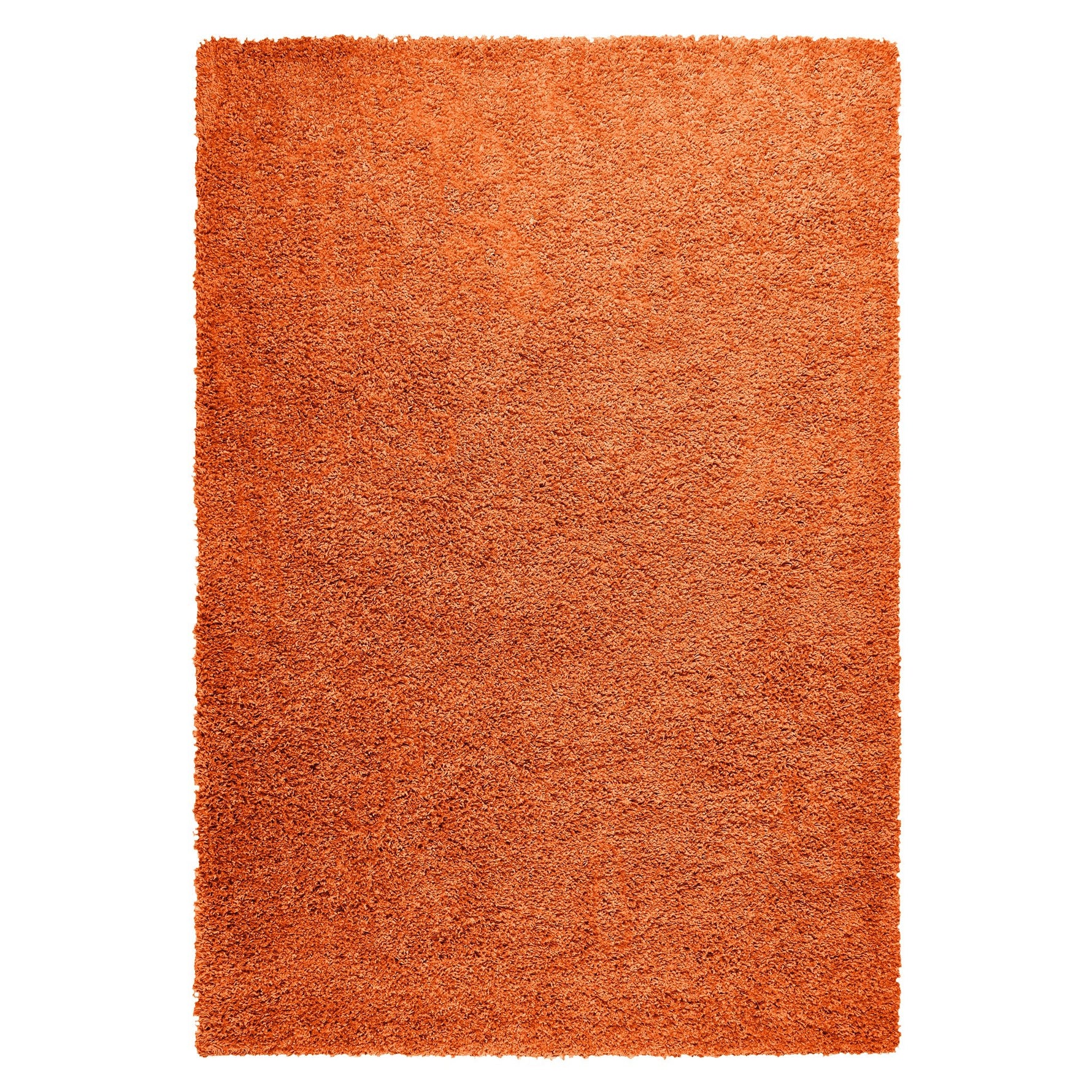 Orange Thick Shaggy Rug - California - Bargainia.com - 