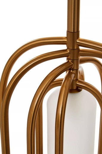 Orbo Frosted Glass Pendant Light - Bargainia.com - 5018705966328