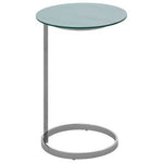 Oria End Table With White Marble Effect Top - Bargainia.com - 5018705476506