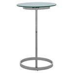 Oria End Table With White Marble Effect Top - Bargainia.com - 5018705476506