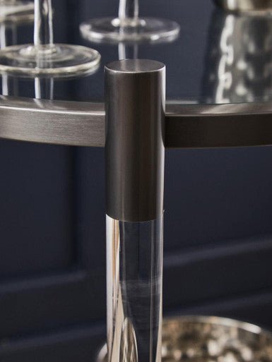 Oria Round 2 Tier Drinks Trolley - Bargainia.com - 5018705989334