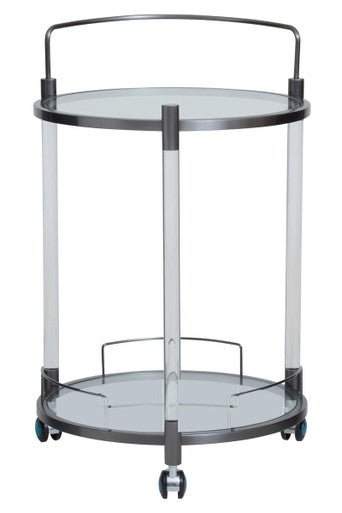 Oria Round 2 Tier Drinks Trolley - Bargainia.com - 5018705989334