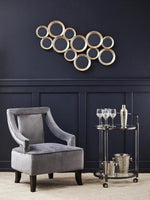 Oria Round 2 Tier Drinks Trolley - Bargainia.com - 5018705989334