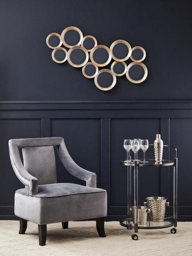 Oria Round 2 Tier Drinks Trolley - Bargainia.com - 5018705989334