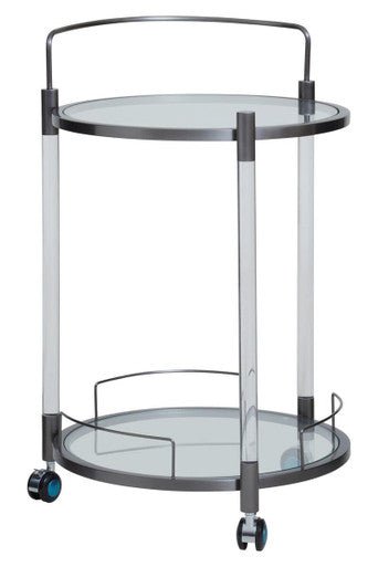 Oria Round 2 Tier Drinks Trolley - Bargainia.com - 5018705989334