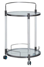 Oria Round 2 Tier Drinks Trolley - Bargainia.com - 5018705989334
