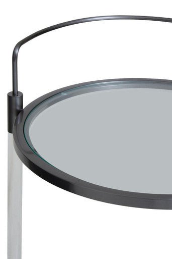 Oria Round 2 Tier Drinks Trolley - Bargainia.com - 5018705989334