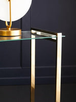 Oria Warm Metallic Finish End Table - Bargainia.com - 5018705476537