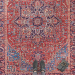 Oriental Amata Rug Red Colour - Bargainia.com - 