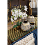 Orvena Small Grey and Gold Ceramic Planter - Bargainia.com - 5018705434377