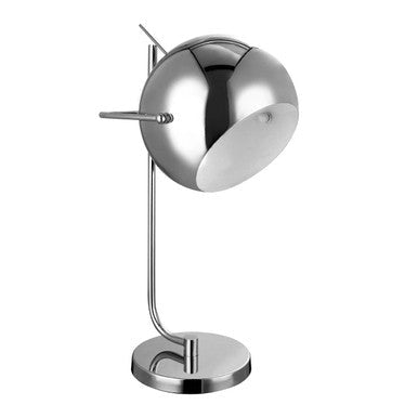 Osborn Chrome And White Inside Table Lamp - Bargainia.com - 5018705755489