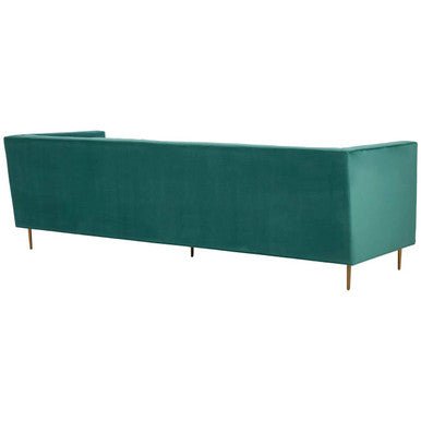 Otylia 3 Seat Green Sofa - Bargainia.com - 