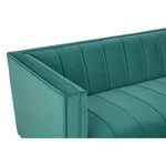 Otylia 3 Seat Green Sofa - Bargainia.com - 