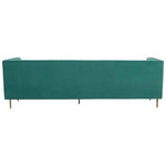 Otylia 3 Seat Green Sofa - Bargainia.com - 