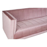 Otylia 3 Seat Pink Sofa - Bargainia.com - 