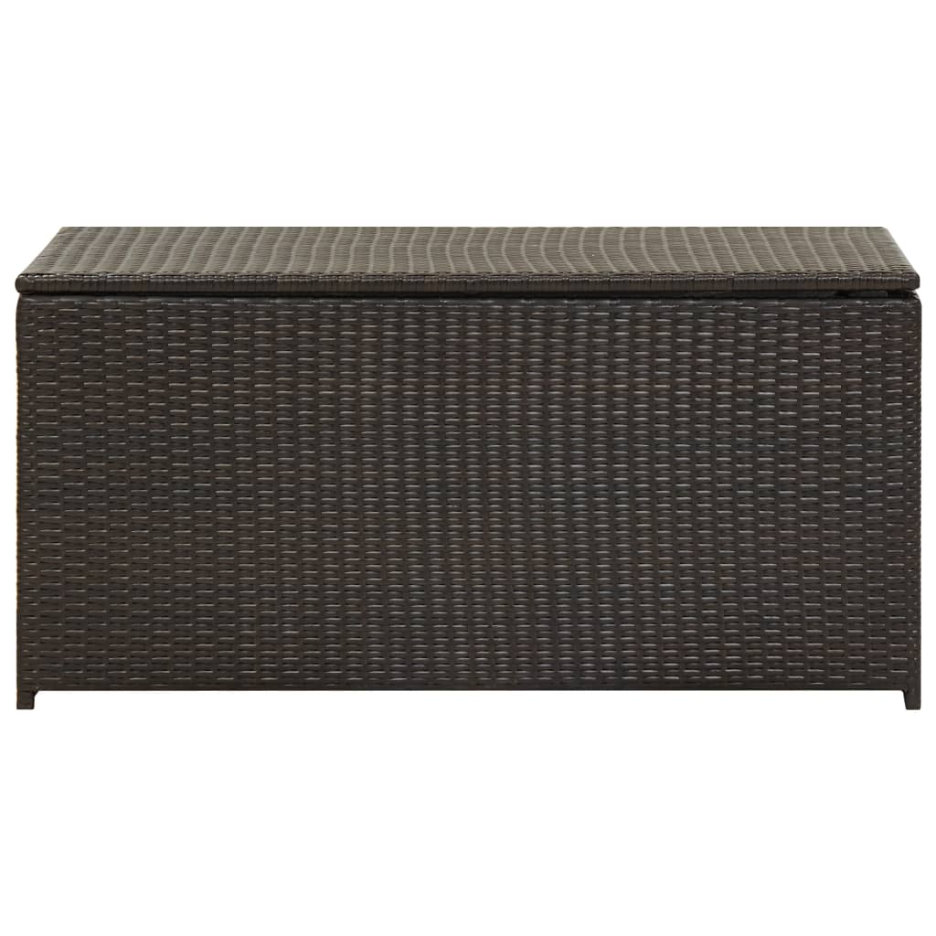 Outdoor Patio Poly Rattan 190L Garden Storage Box Cushion Boxes Cabinet Unit - Bargainia.com - 8719883732176 - 46472