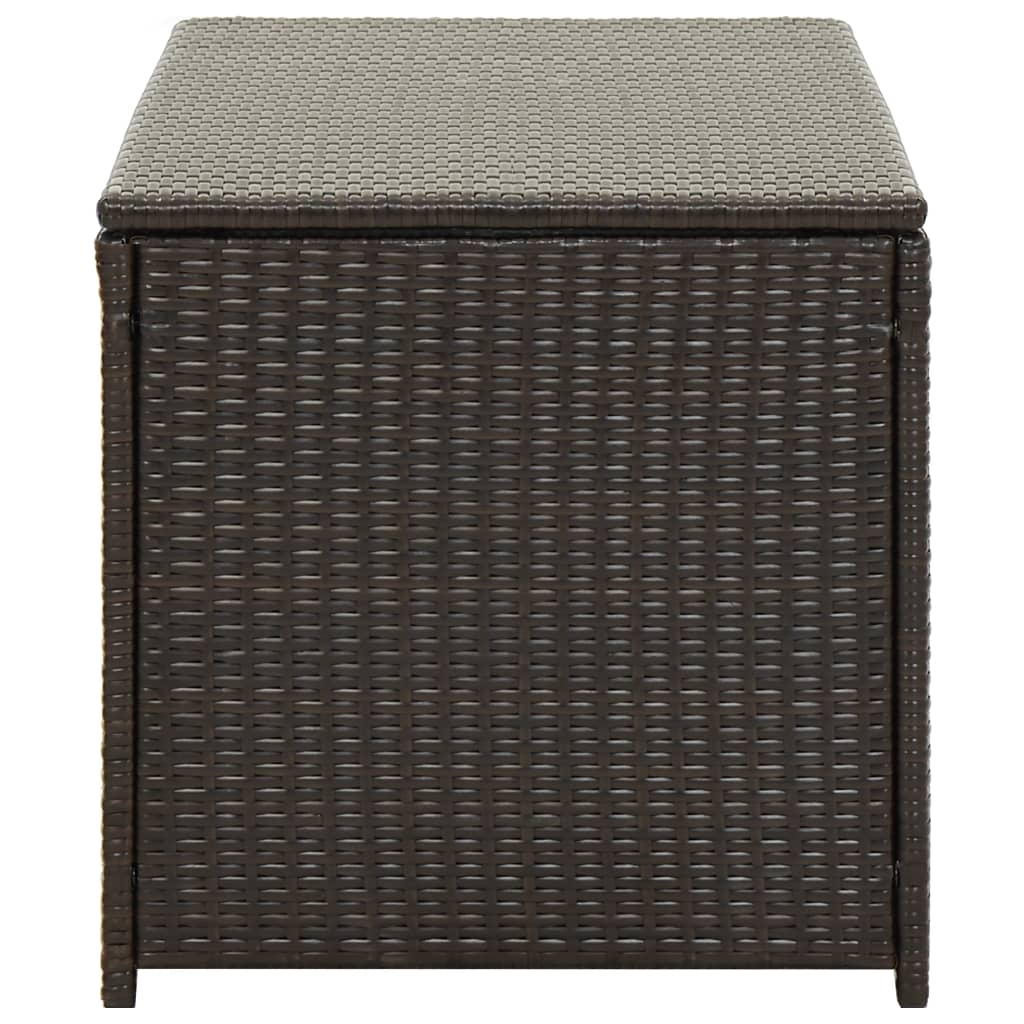 Outdoor Patio Poly Rattan 190L Garden Storage Box Cushion Boxes Cabinet Unit - Bargainia.com - 