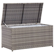 Outdoor Patio Poly Rattan 190L Garden Storage Box Cushion Boxes Cabinet Unit - Bargainia.com - 8719883732183 - 46473