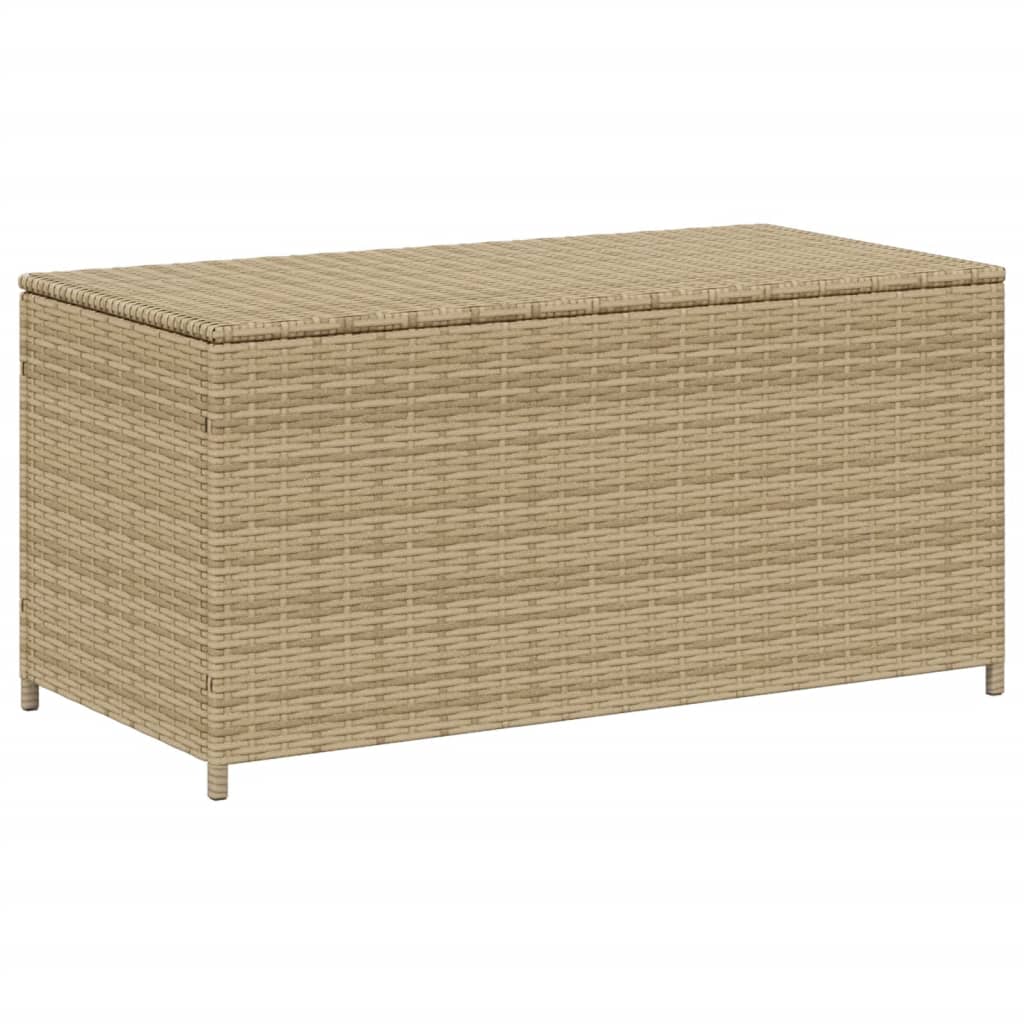 Outdoor Patio Poly Rattan 190L Garden Storage Box Cushion Boxes Cabinet Unit - Bargainia.com - 8721012243651 - 365323
