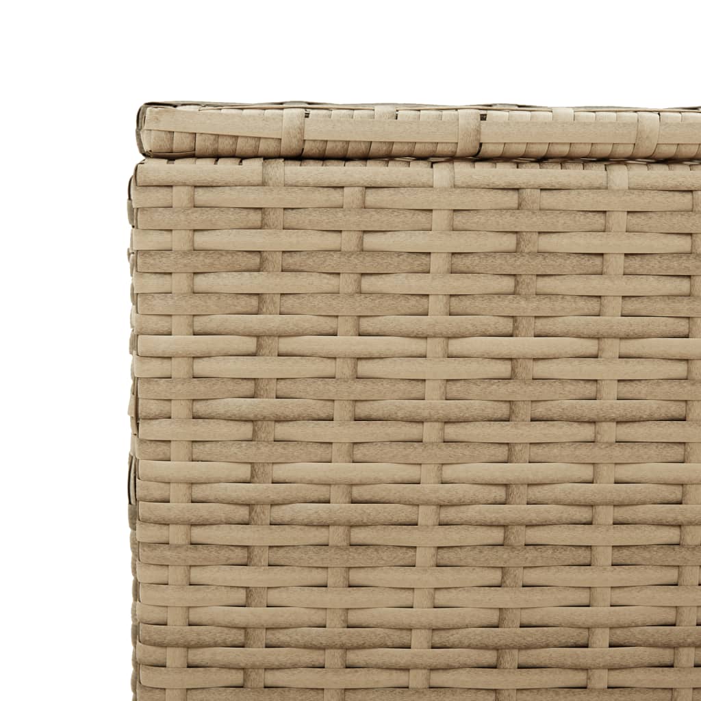Outdoor Patio Poly Rattan 190L Garden Storage Box Cushion Boxes Cabinet Unit - Bargainia.com - 8721012243651 - 365323