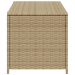 Outdoor Patio Poly Rattan 190L Garden Storage Box Cushion Boxes Cabinet Unit - Bargainia.com - 