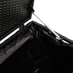 Outdoor Patio Poly Rattan Garden Storage Box Cabinet Cushion Boxes Unit - Bargainia.com - 