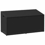 Outdoor Patio Poly Rattan Garden Storage Box Cabinet Cushion Boxes Unit - Bargainia.com - 