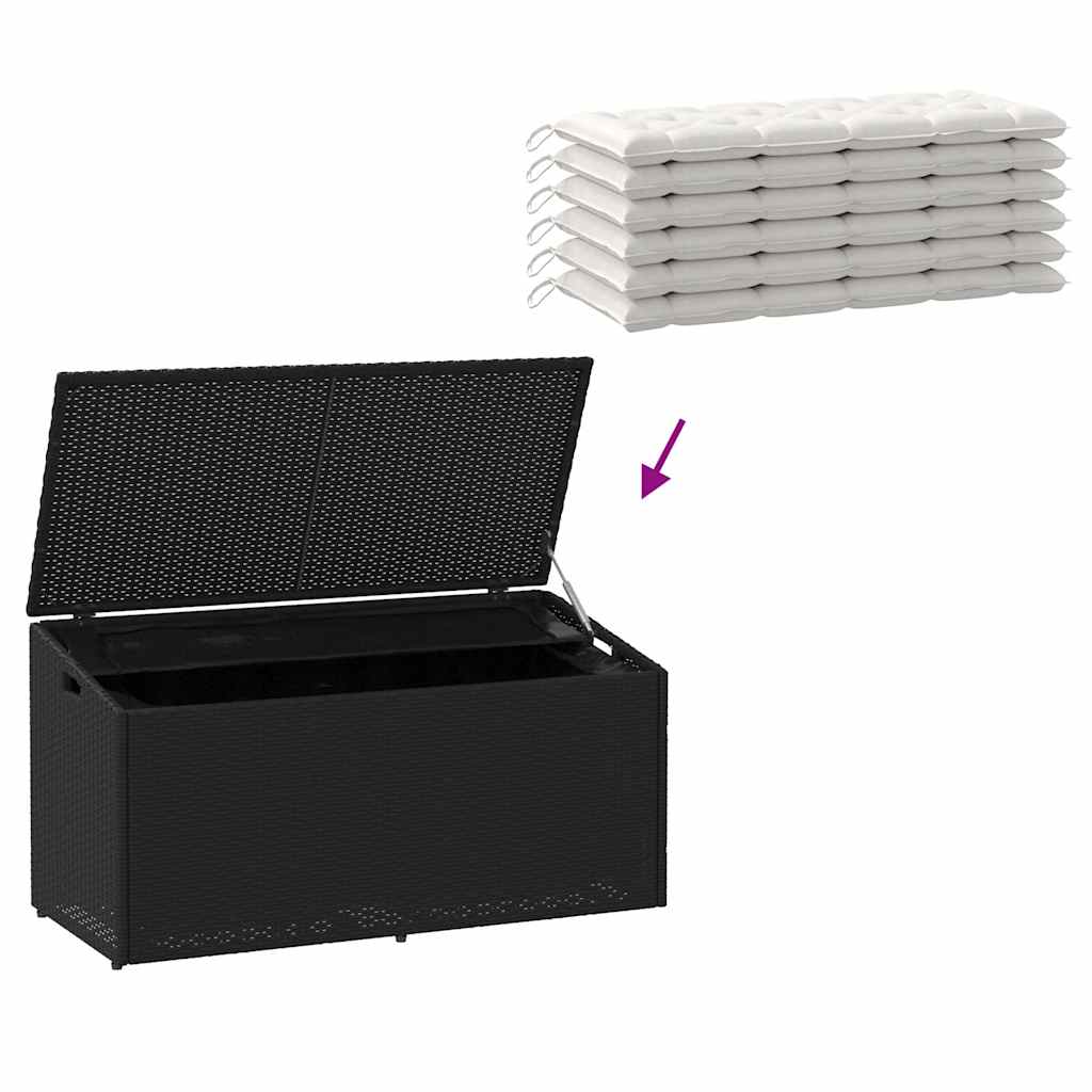 Outdoor Patio Poly Rattan Garden Storage Box Cabinet Cushion Boxes Unit - Bargainia.com - 8721158667021 - 4104069