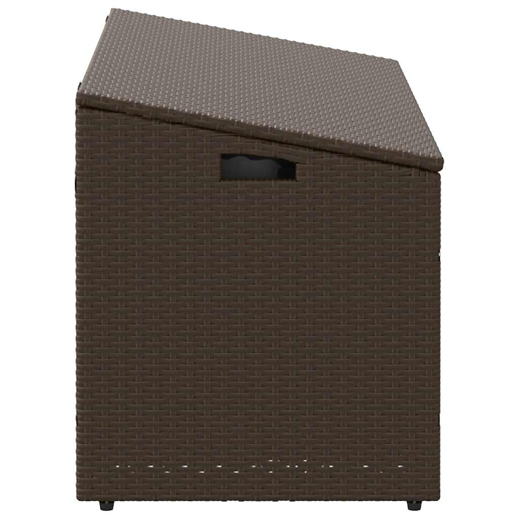 Outdoor Patio Poly Rattan Garden Storage Box Cabinet Cushion Boxes Unit - Bargainia.com - 