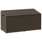 Outdoor Patio Poly Rattan Garden Storage Box Cabinet Cushion Boxes Unit - Bargainia.com - 
