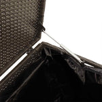 Outdoor Patio Poly Rattan Garden Storage Box Cabinet Cushion Boxes Unit - Bargainia.com - 
