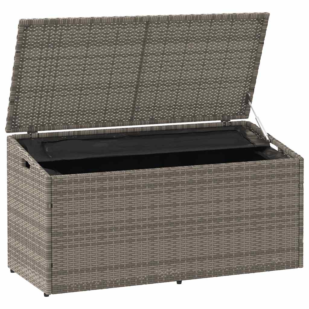 Outdoor Patio Poly Rattan Garden Storage Box Cabinet Cushion Boxes Unit - Bargainia.com - 
