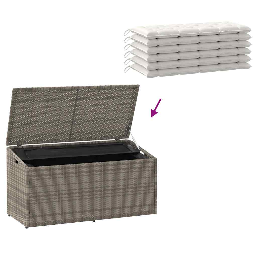 Outdoor Patio Poly Rattan Garden Storage Box Cabinet Cushion Boxes Unit - Bargainia.com - 8721158667045 - 4104071