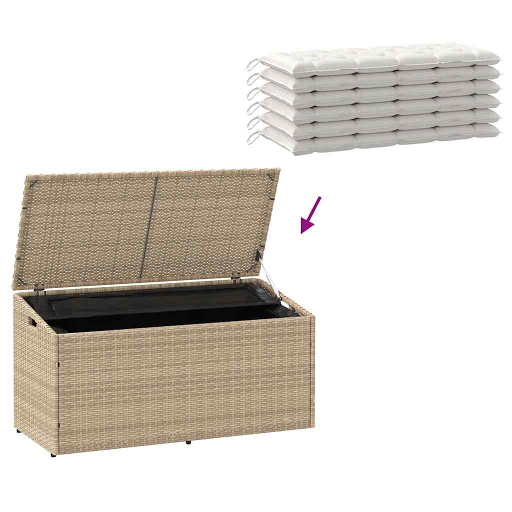 Outdoor Patio Poly Rattan Garden Storage Box Cabinet Cushion Boxes Unit - Bargainia.com - 8721158667052 - 4104072