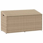 Outdoor Patio Poly Rattan Garden Storage Box Cabinet Cushion Boxes Unit - Bargainia.com - 