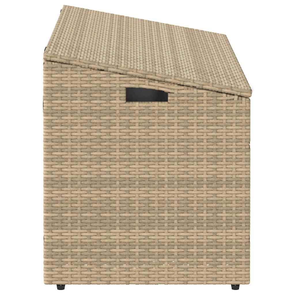 Outdoor Patio Poly Rattan Garden Storage Box Cabinet Cushion Boxes Unit - Bargainia.com - 