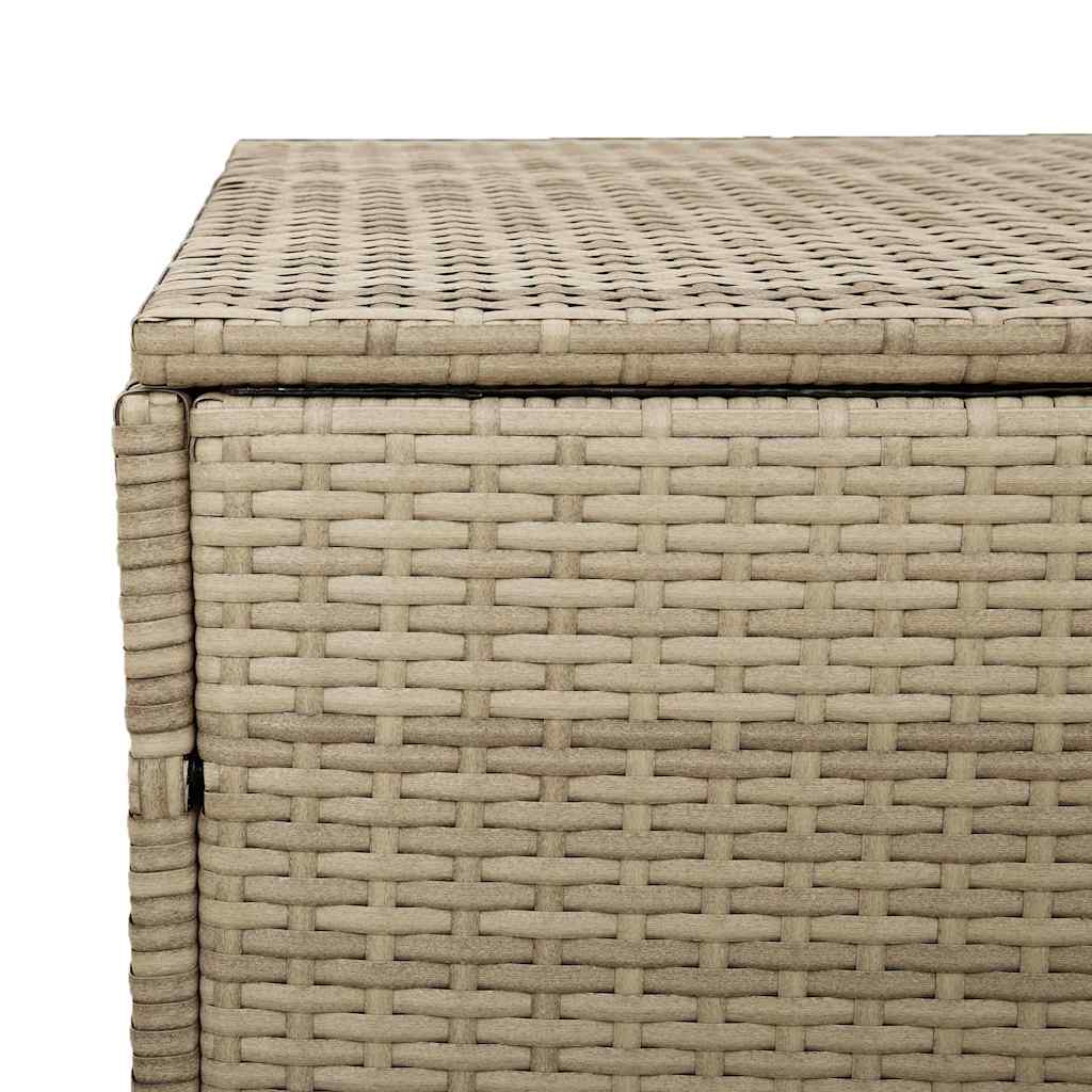 Outdoor Patio Poly Rattan Garden Storage Box Cabinet Cushion Boxes Unit - Bargainia.com - 