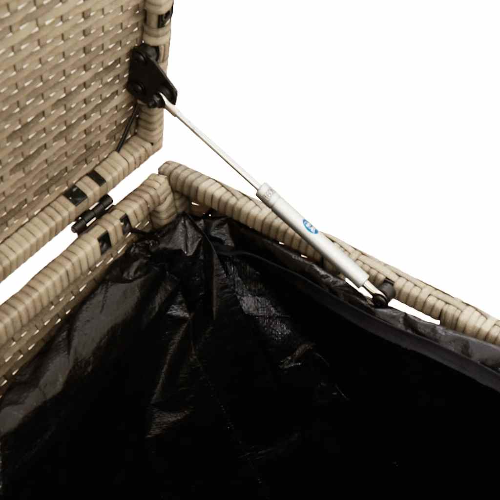 Outdoor Patio Poly Rattan Garden Storage Box Cabinet Cushion Boxes Unit - Bargainia.com - 