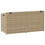 Outdoor Patio Poly Rattan Garden Storage Box Cabinet Cushion Boxes Unit - Bargainia.com - 