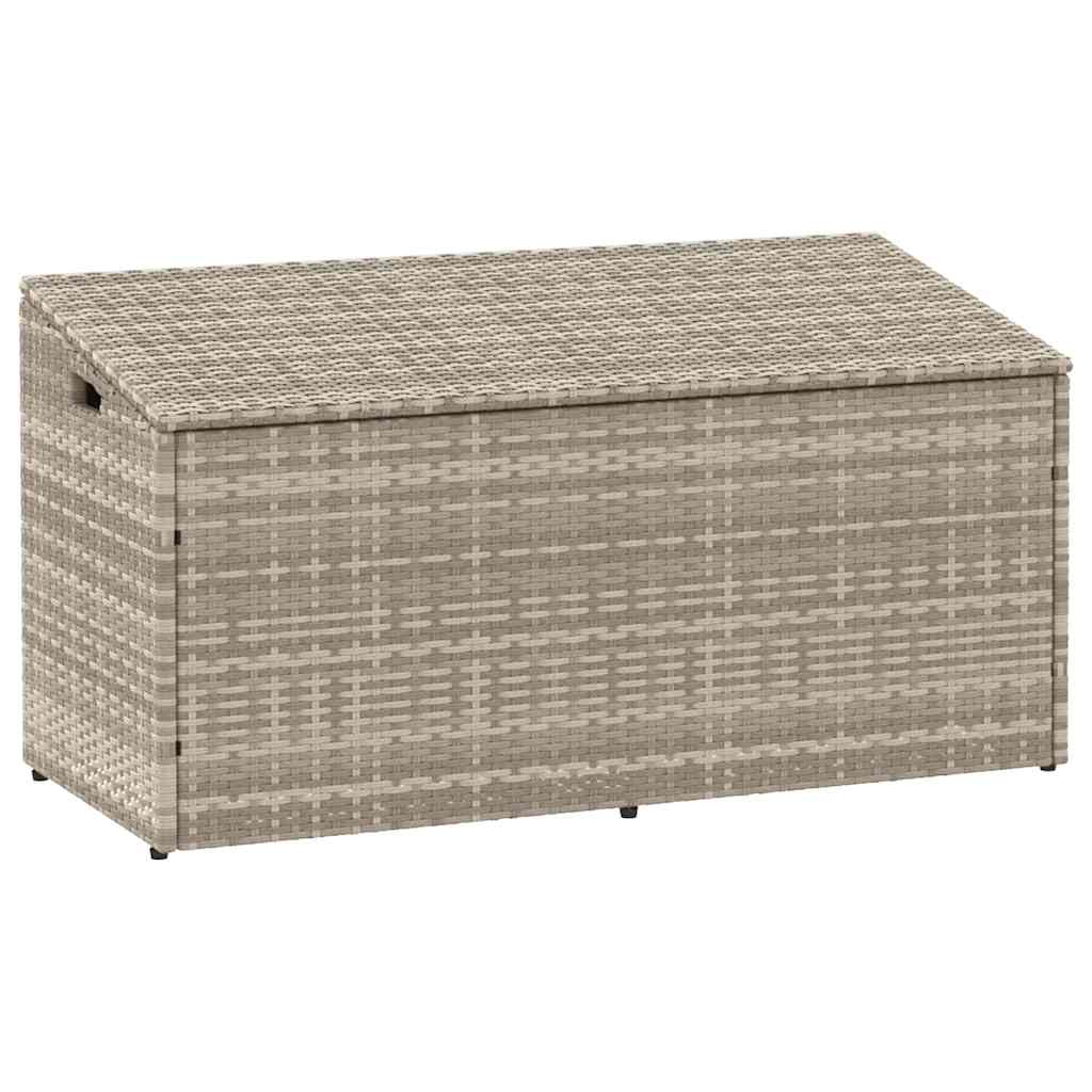 Outdoor Patio Poly Rattan Garden Storage Box Cabinet Cushion Boxes Unit - Bargainia.com - 