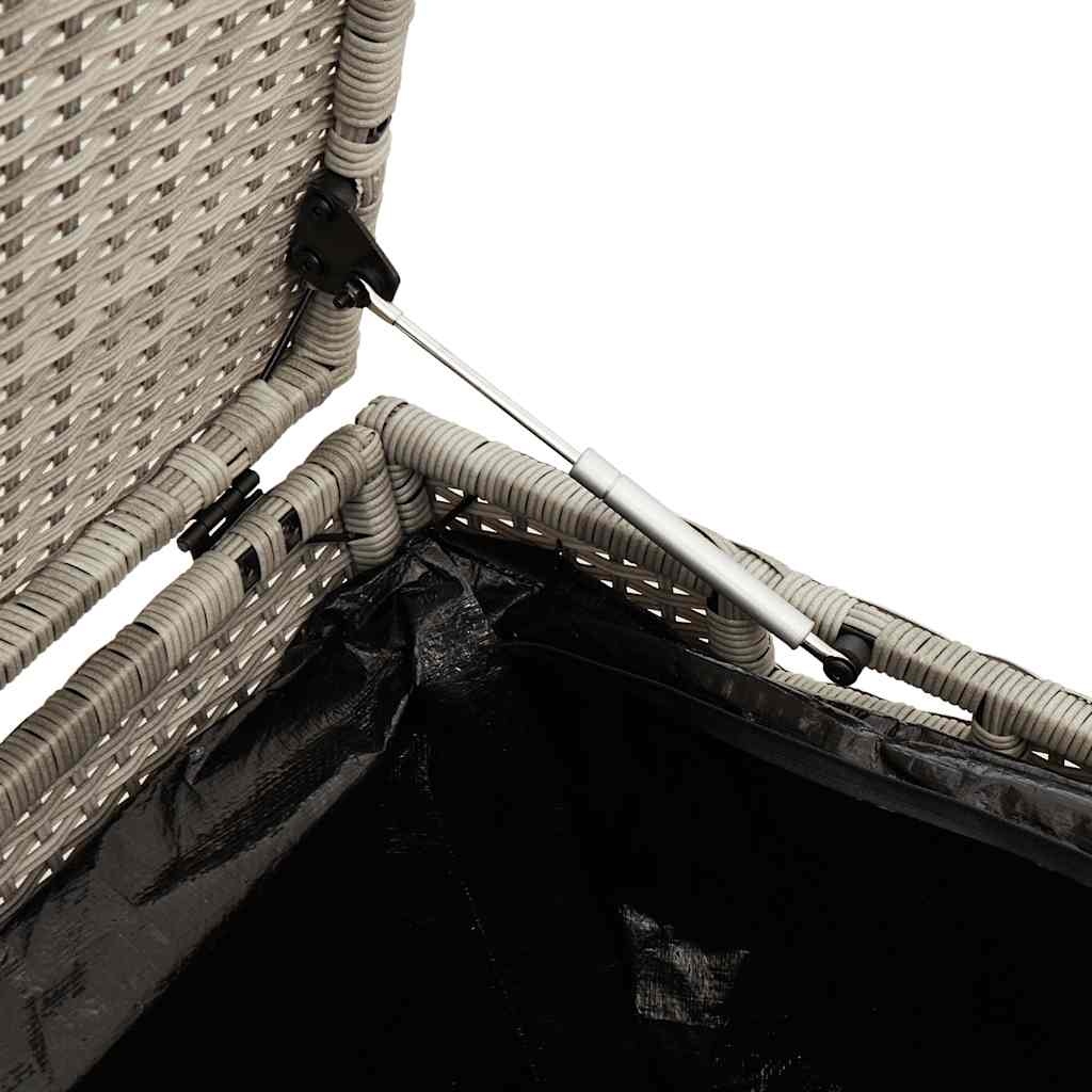 Outdoor Patio Poly Rattan Garden Storage Box Cabinet Cushion Boxes Unit - Bargainia.com - 