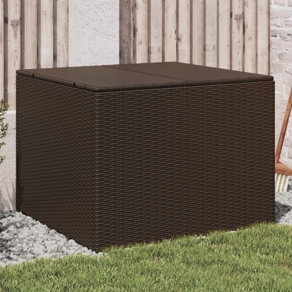 Outdoor Patio Poly Rattan Garden Storage Box Cushion Boxes Cabinet Unit Trunk - Bargainia.com - 8721012243798 - 365337