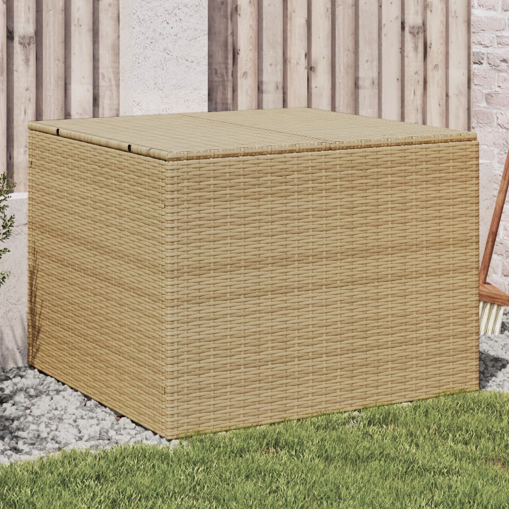 Outdoor Patio Poly Rattan Garden Storage Box Cushion Boxes Cabinet Unit Trunk - Bargainia.com - 8721012243811 - 365339