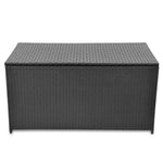Outdoor Patio Poly Rattan Garden Storage Box Cushion Boxes Chest Cabinet - Bargainia.com - 